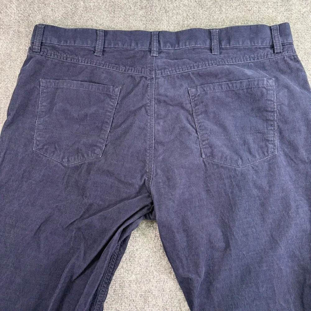 Tommy Hilfiger Pants Mens 40x30 (Fits 41x28) Blue Corduroy Straight Leg‎